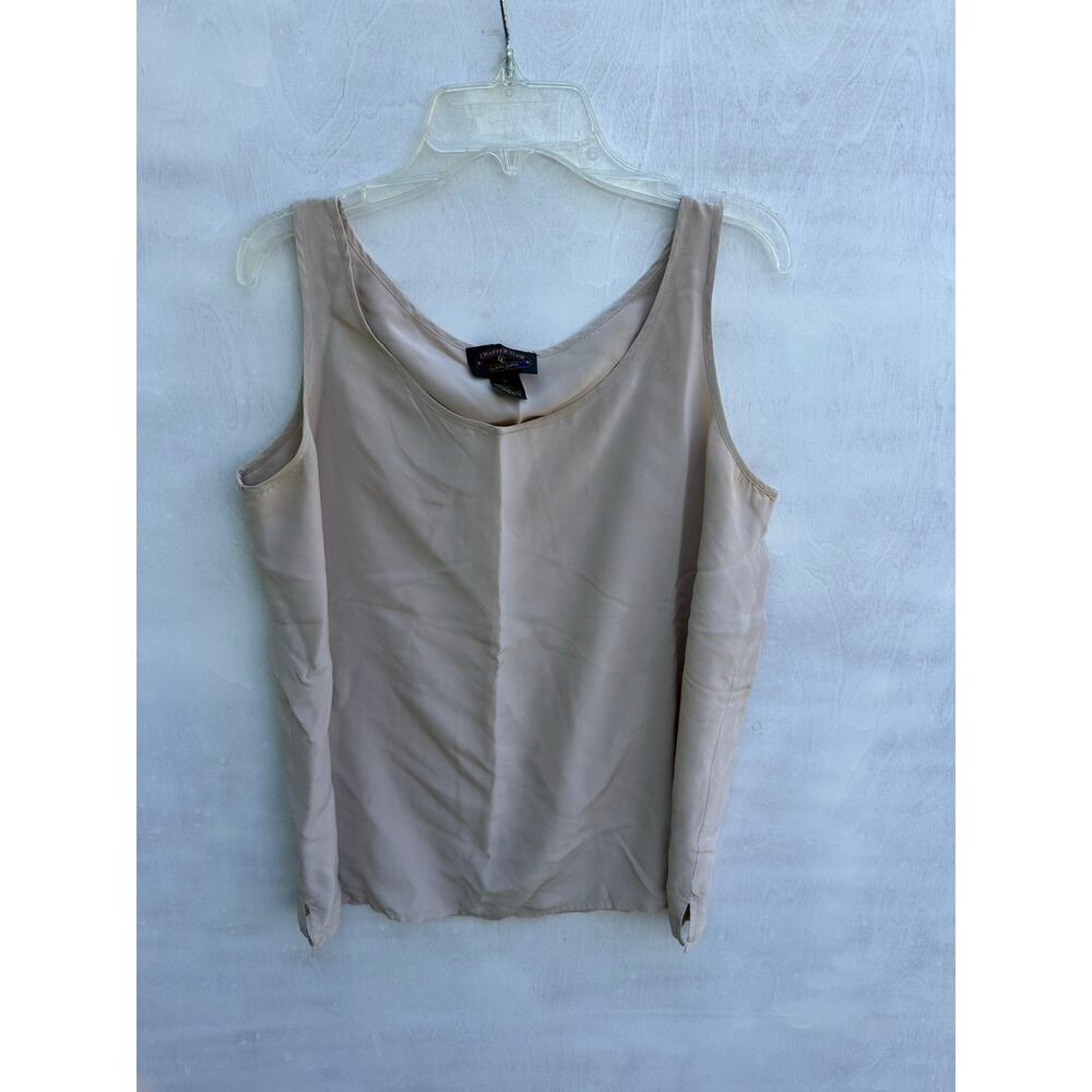 Lot of 2 Charter Club silk tank tops